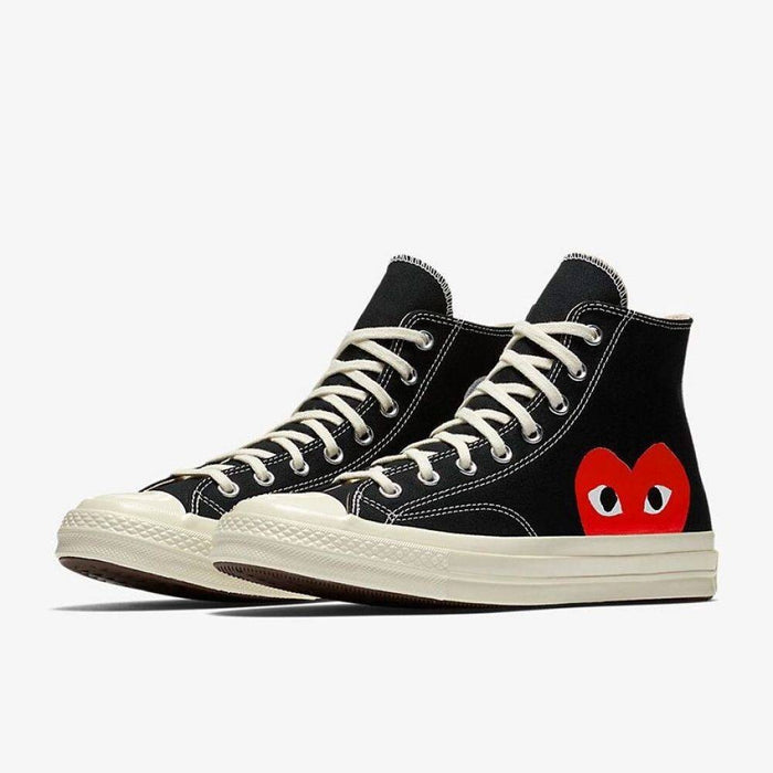 Converse x Comme des Garçons PLAY Chuck 70 High Top Black/White