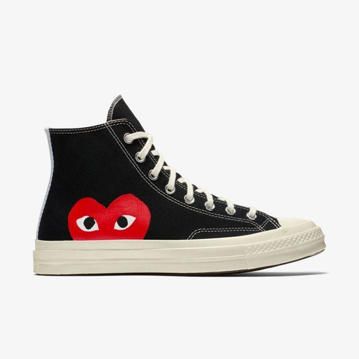 Converse x Comme des Garçons PLAY Chuck 70 High Top Black/White