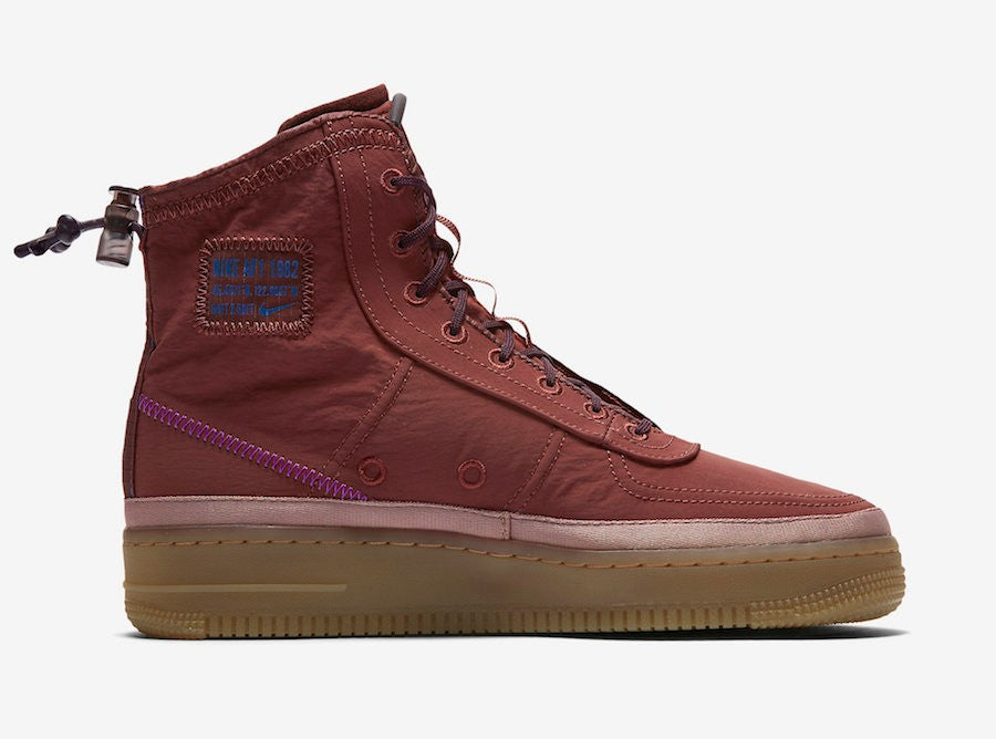 Nike Air Force 1 Shell Burnt Brown