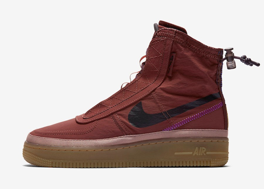 Nike Air Force 1 Shell Burnt Brown